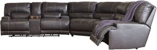 Signature Design by Ashley® McCaskill Gray 3-Piece Reclining Sectional