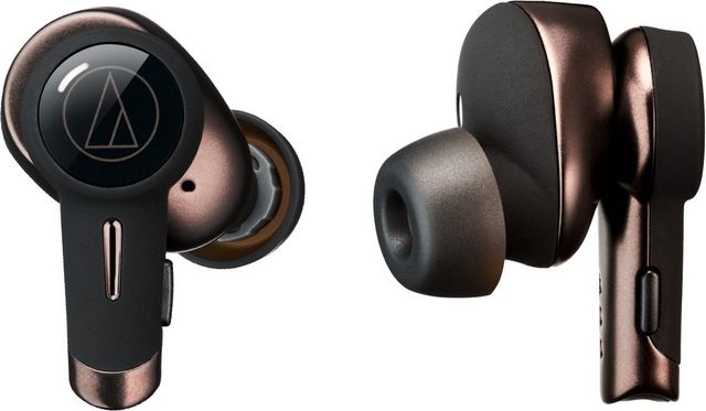 Audio-Technica Black Wireless Earbud Headphones