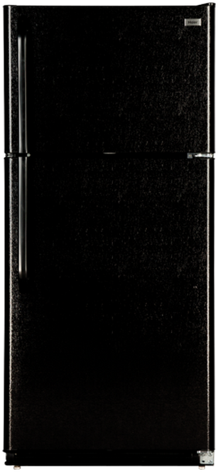 Haier 18.1 Cu. Ft. Top Freezer Refrigerator-Black