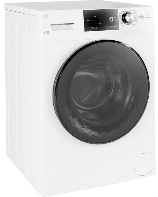 GE® 2.4 Cu. Ft. White Front Load Washer-1