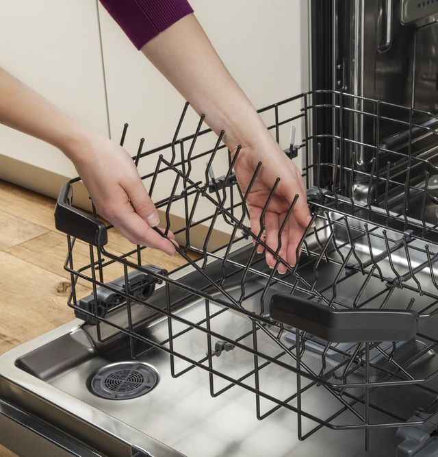 GE® 24" Built-In Dishwasher-Black Slate 12