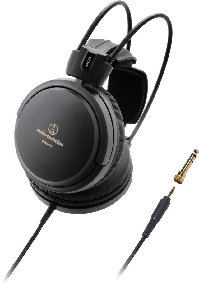Audio-Technica® Art Monitor® Black Closed-Back Dynamic Headphones