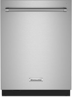 KitchenAid® 24" PrintShield™ Stainless Steel Top Control Built In Dishwasher