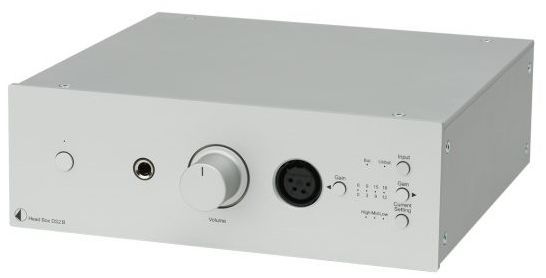 Pro-Ject DS2 Line Silver Fully Balanced High End Headphone Amplifier