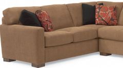 Flexsteel® Bryant Fabric Left-Arm-Facing Corner Sofa