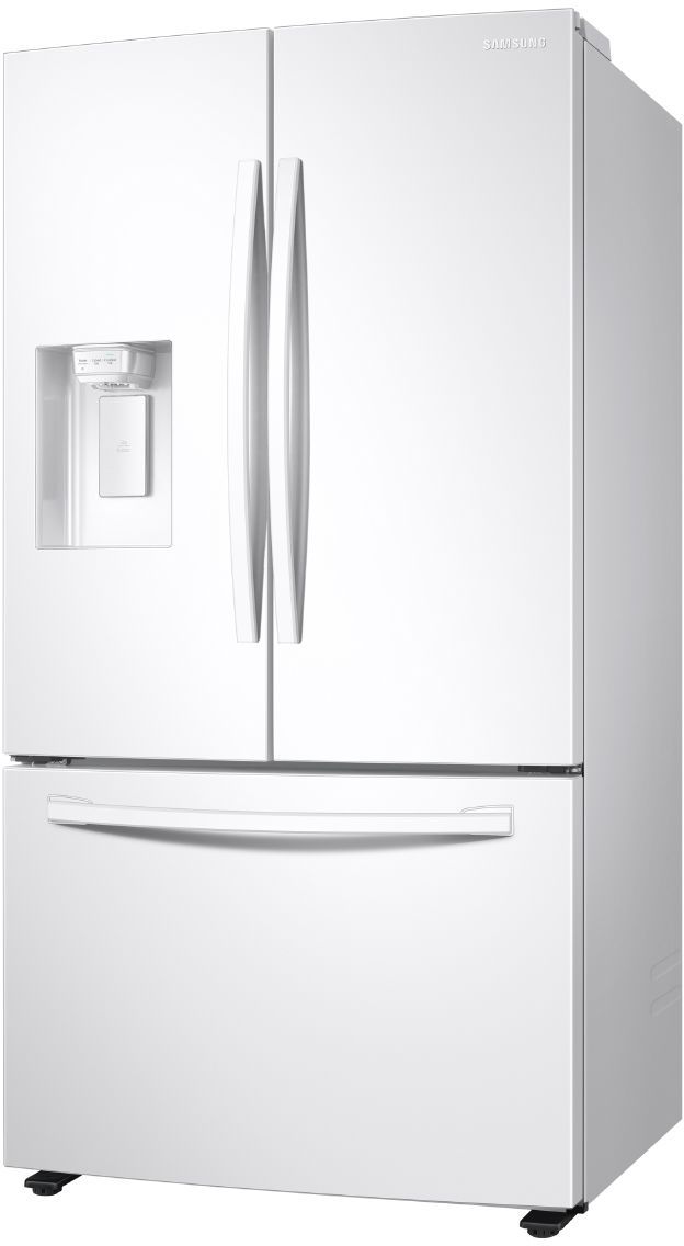 Samsung 27.0 Cu. Ft. White 3-Door French Door Refrigerator-2