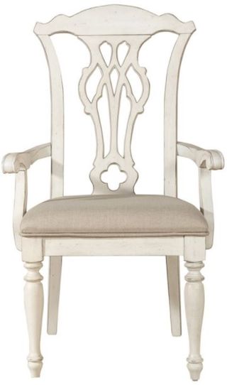 Liberty Abbey Road Morgan/Porcelain White Dining Arm Chair