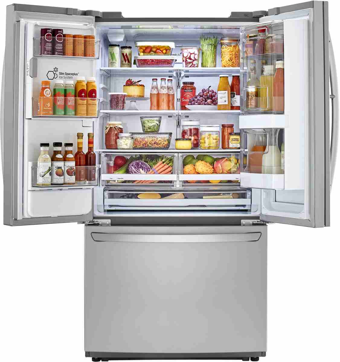 Lg 26.0 Cu. Ft. Stainless Steel French Door Refrigerator 