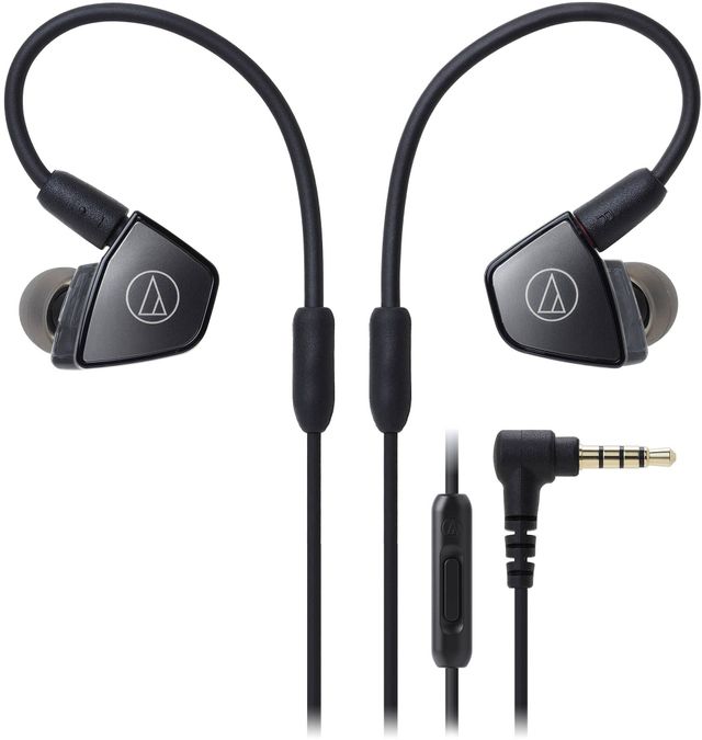 Audio-Technica® Live Sound Black In-Ear Triple Armature Driver Headphones 0