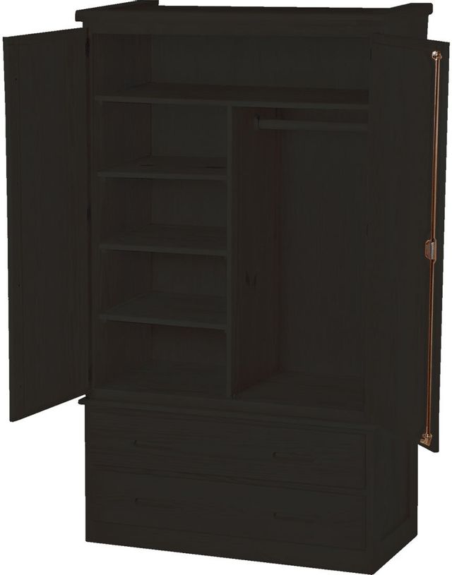 Crate Designs™ Furniture Espresso Comb Armoire