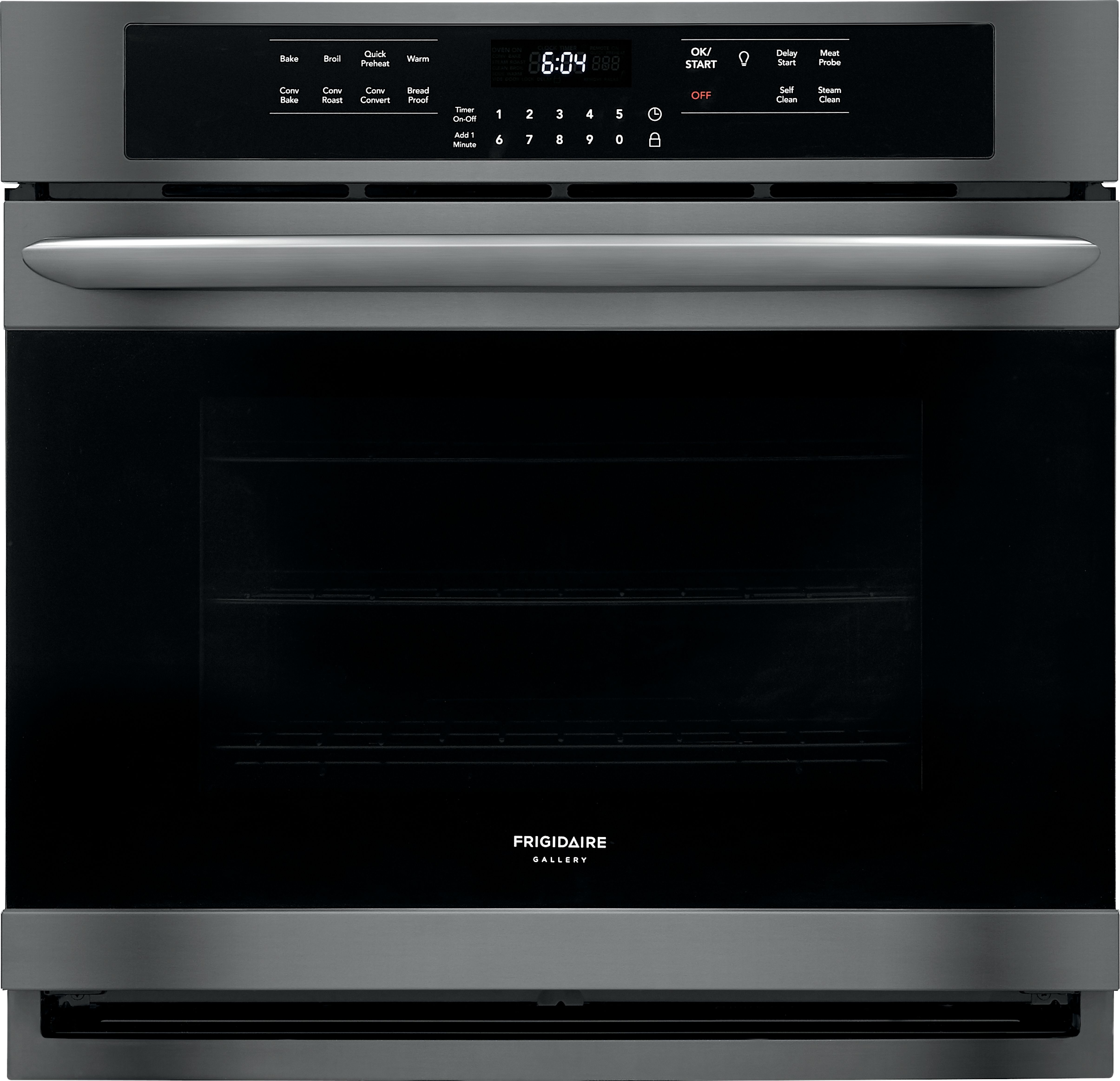 Frigidaire Gallery® 30" Black Stainless Steel Electric Built In Single Oven-FGEW3066UD