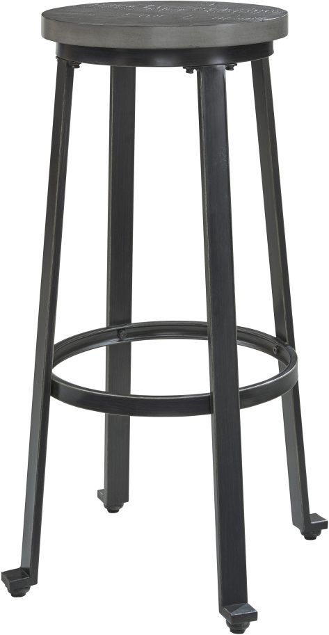 Signature Design by Ashley® Challiman Antique Gray Bar Stool