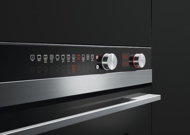 Fisher & Paykel Series 9 30" Stainless Steel Electric Built In Double Oven-3