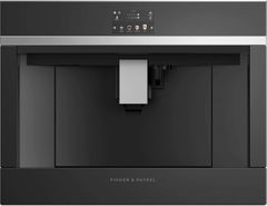 Fisher & Paykel 24” Built in Coffee Machine-Black Glass