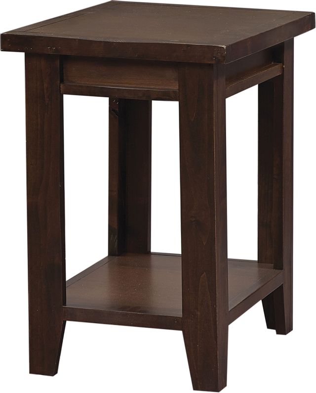 Aspenhome® Alder Grove Tobacco Chairside Table 0