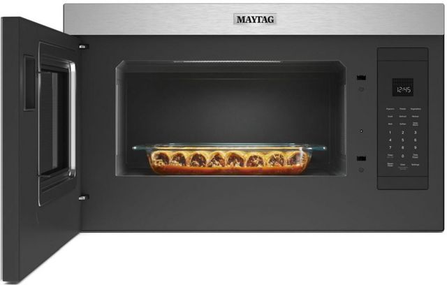 Maytag® 1.1 Cu. Ft. Fingerprint Resistant Stainless Steel Over The Range Microwave-1