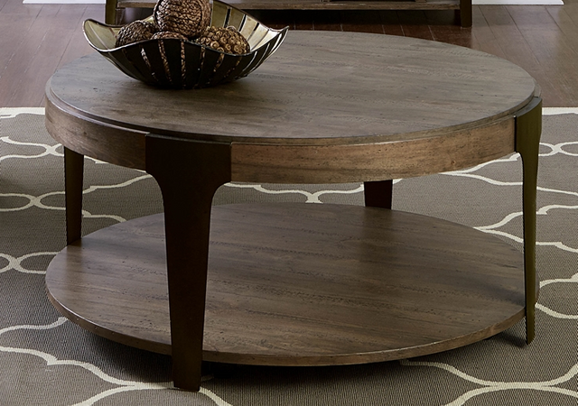 Liberty Sapphire Lakes Round Cocktail Table