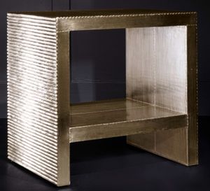 Alder & Tweed Furniture Company Baxter Glided Gold End Table