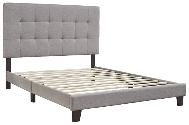 Signature Design by Ashley® Adelloni Gray King Upholstered Bed 3
