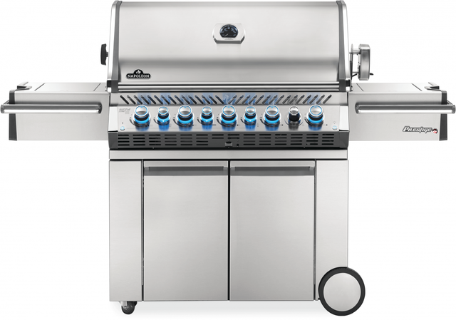 Napoleon Prestige PRO™ Series 77" Stainless Steel Free Standing Grill-0