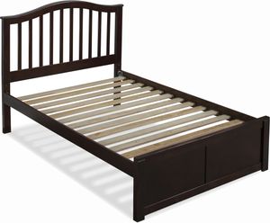 Hillsdale Furniture Schoolhouse Finley Chocolate Full Youth Arch Spindle Platform Bed