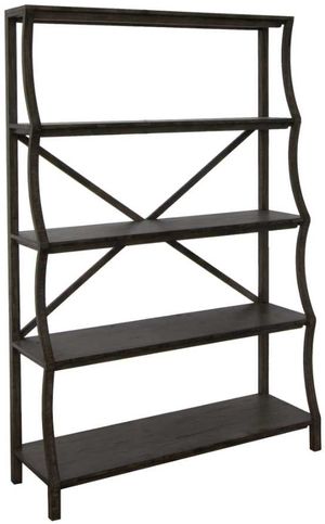 Crestview Collection Falls Creek Brown Bookcase