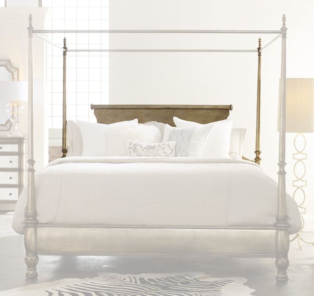 Hooker® Furniture Montage Gold King Canopy Bed-1
