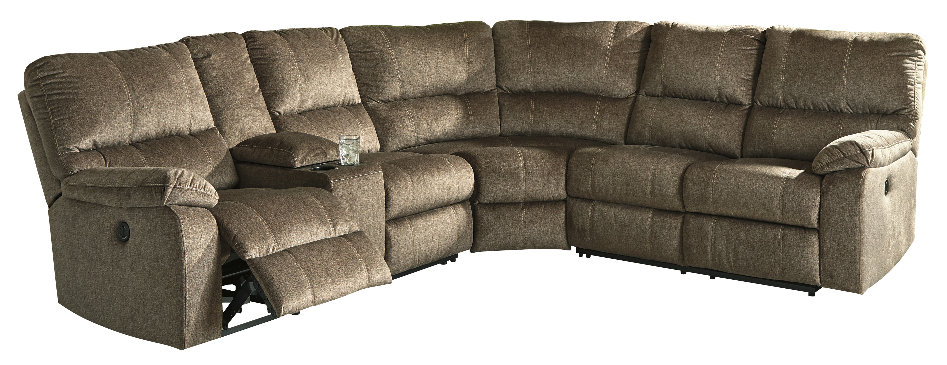 Urbino reclining sectional by ashley outlet furniture