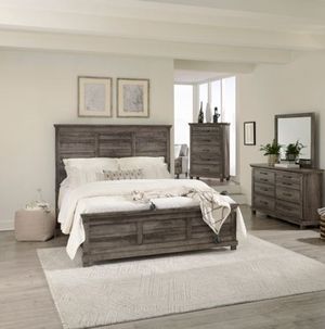Liberty Lakeside Haven 6-Piece Brownstone Optional King Bedroom Set