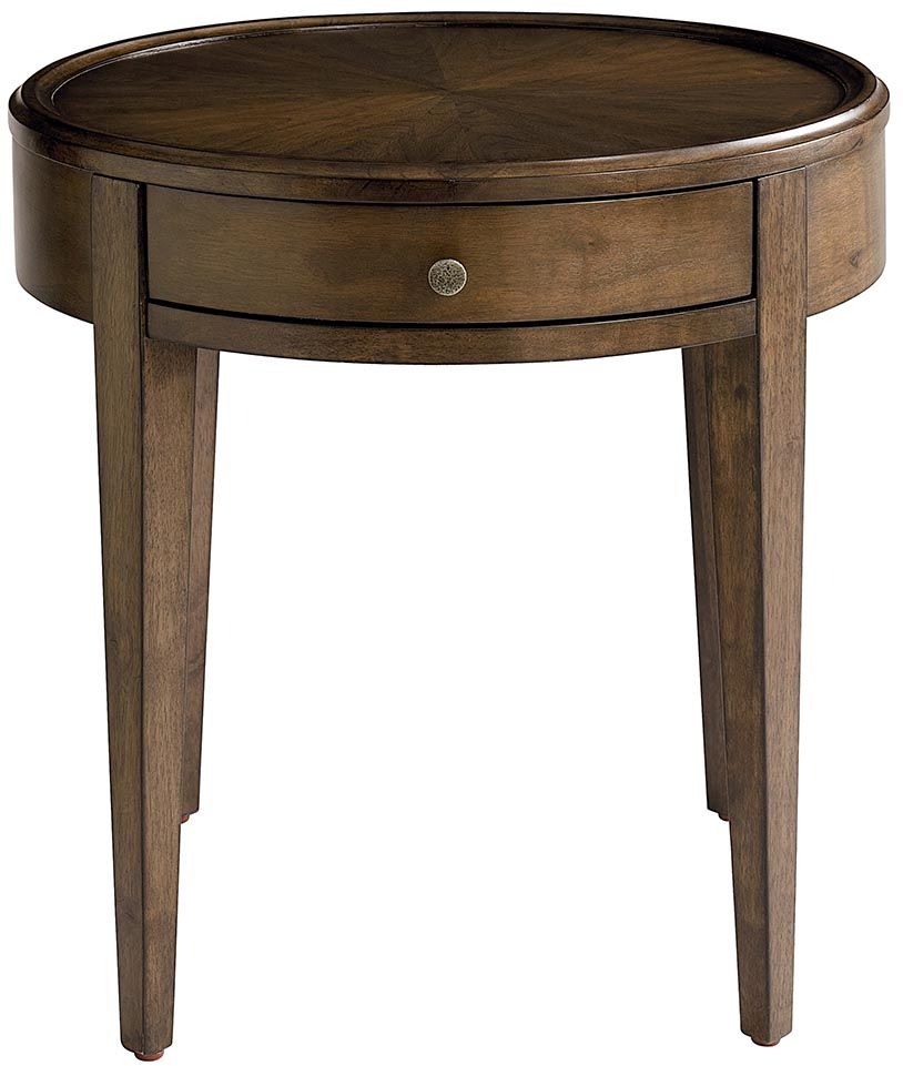Bassett® Furniture Palisades  Round Lamp Table