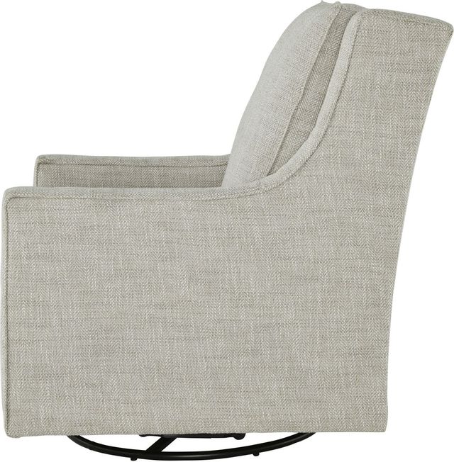Signature Design by Ashley® Kambria Fog Swivel Glider Accent Chair-3