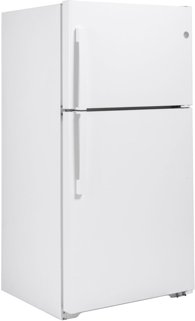 GE® 21.9 Cu. Ft. Stainless Steel Top Freezer Refrigerator 9