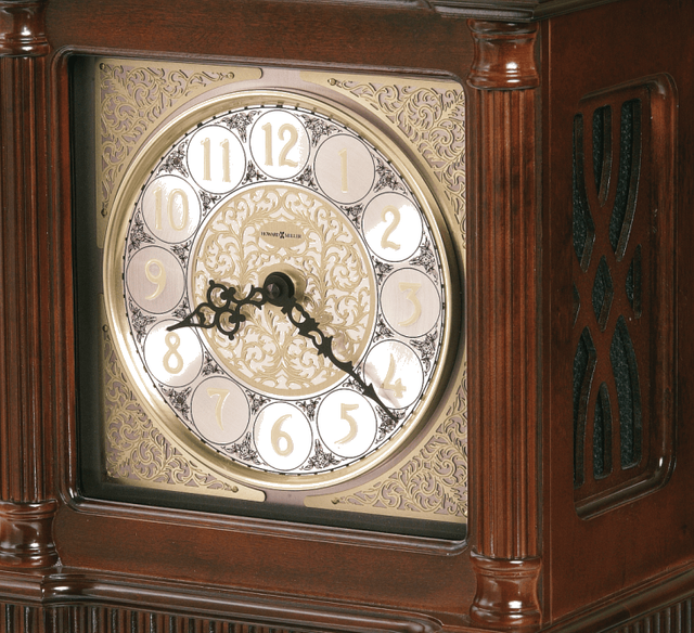 Howard Miller® Akron Windsor Cherry Mantel Clock 1