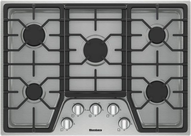 Table de cuisson au gaz Blomberg® de 30 po - Acier inoxydable 0