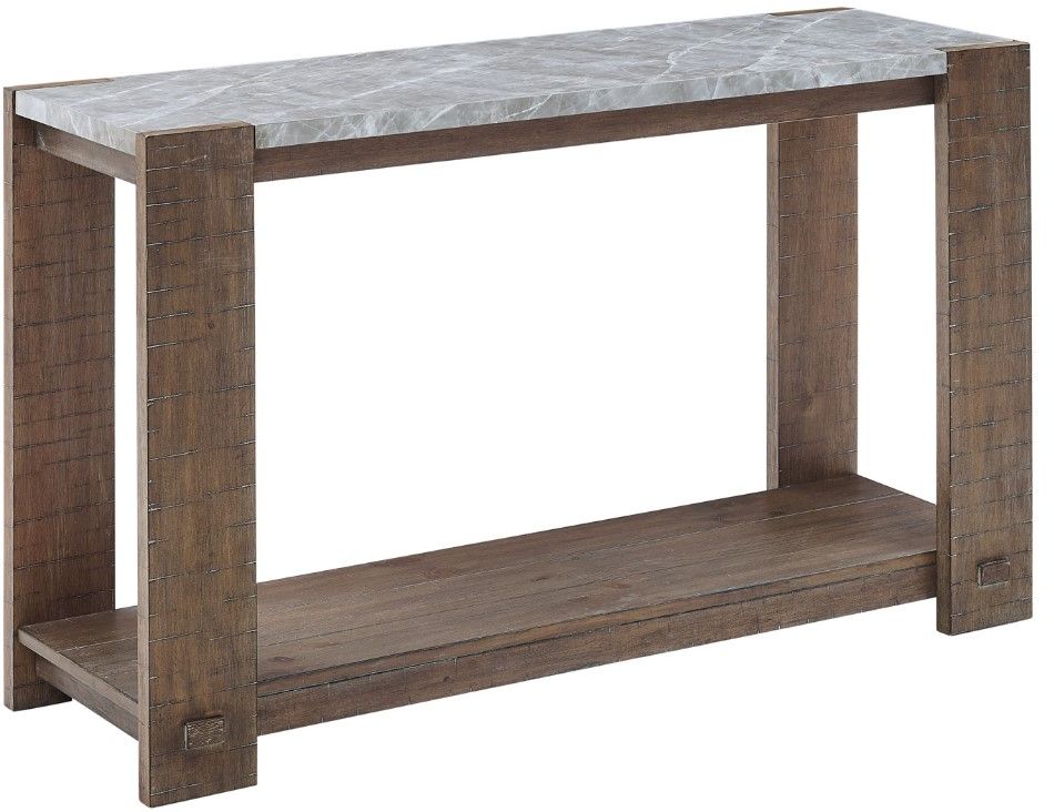 Steve Silver Co. Libby Sintered Stone Sofa Table | Bob Mills Furniture