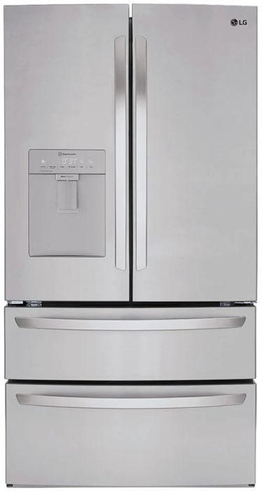 LG 28.6 Cu. Ft. PrintProof™ Stainless Steel French Door Refrigerator ...