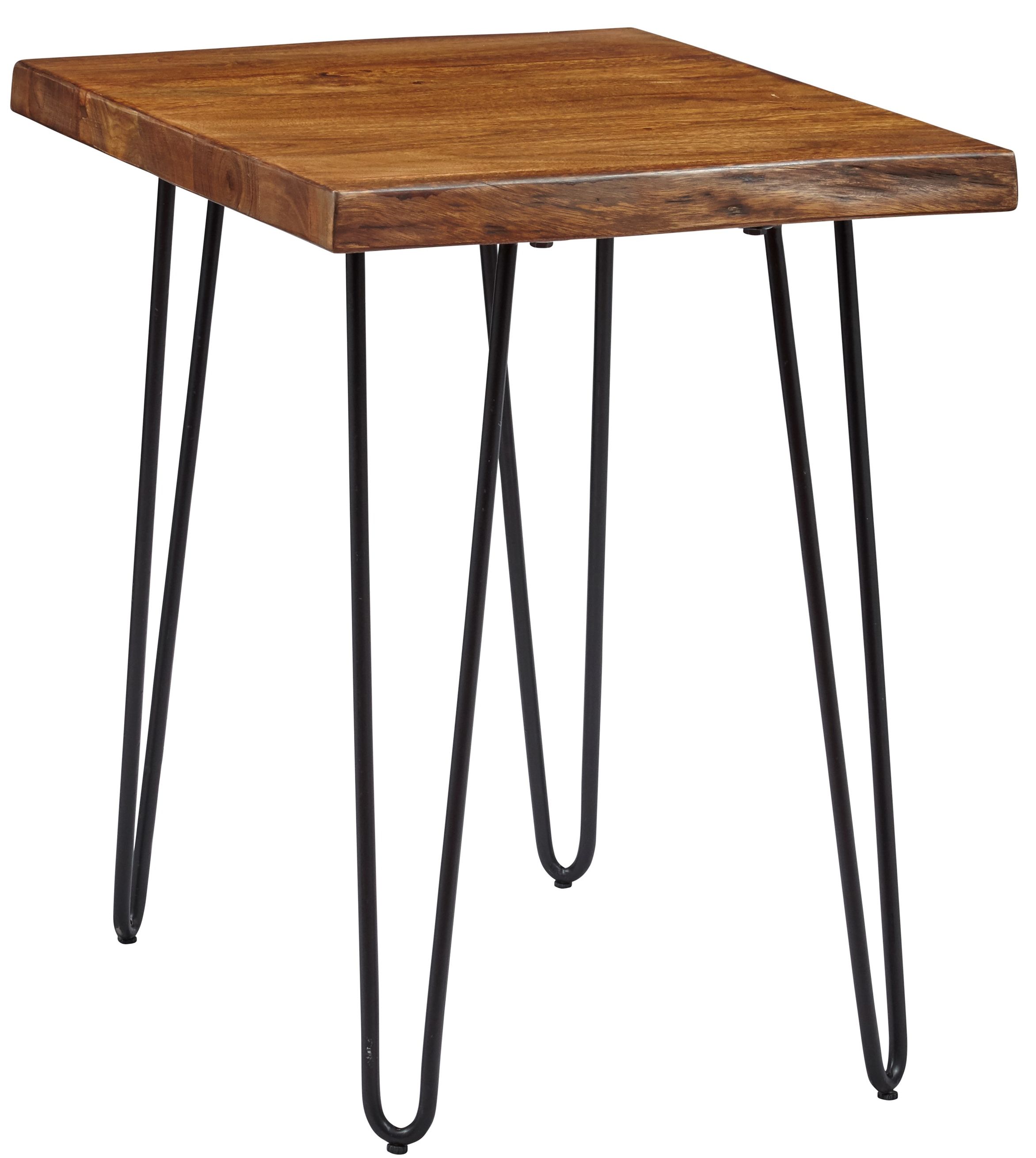 Jofran Inc. Nature's Edge Solid Acacia Chairside Table