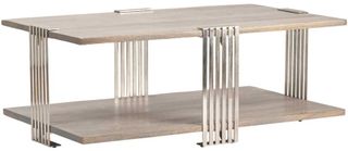Crestview Collection Pleasant Hill Light Grey Cocktail Table