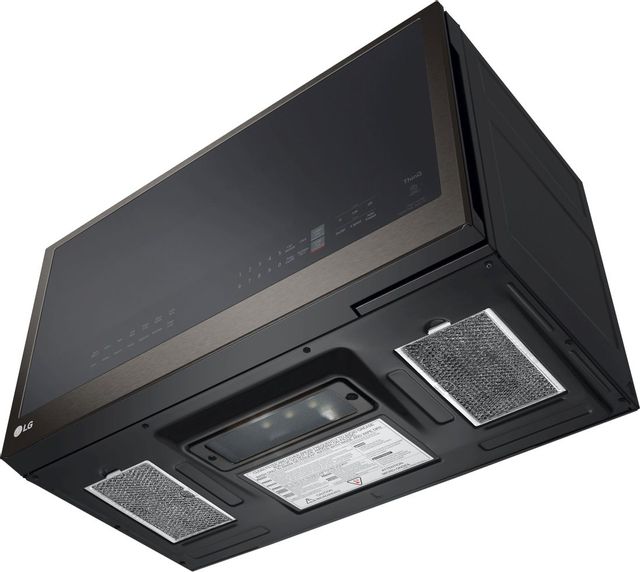 LG 2.0 Cu. Ft. PrintProof™ Black Stainless Steel Over The Range Microwave-1