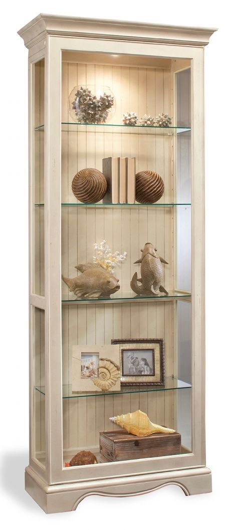 Philip Reinisch Co Ambience Sandshell White Display Cabinet 0