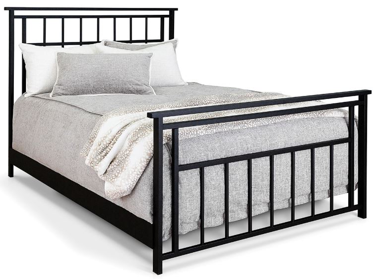 California king iron deals bed