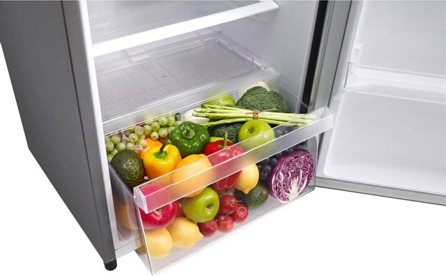 LG 5.8 Cu. Ft. Platinum Silver Counter Depth Top Freezer Refrigerator 7