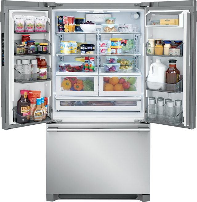 Frigidaire Professional® 22.3 Cu. Ft. Stainless Steel French Door Counter Depth Refrigerator 2