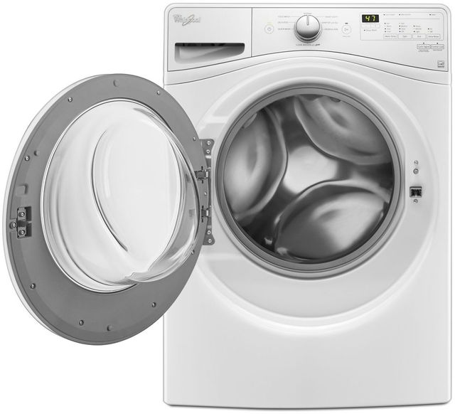 Whirlpool® Front Load Washer-White 1