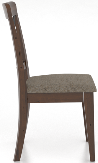 Canadel Cognac Washed Wood Side Chair-2