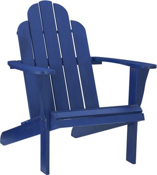 Linon Adirondack Blue Outdoor Chair