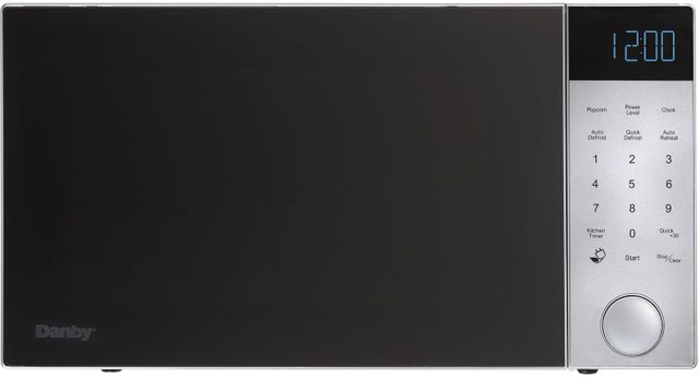 Danby® 1.4 Cu. Ft. Black/White Countertop Microwave 8