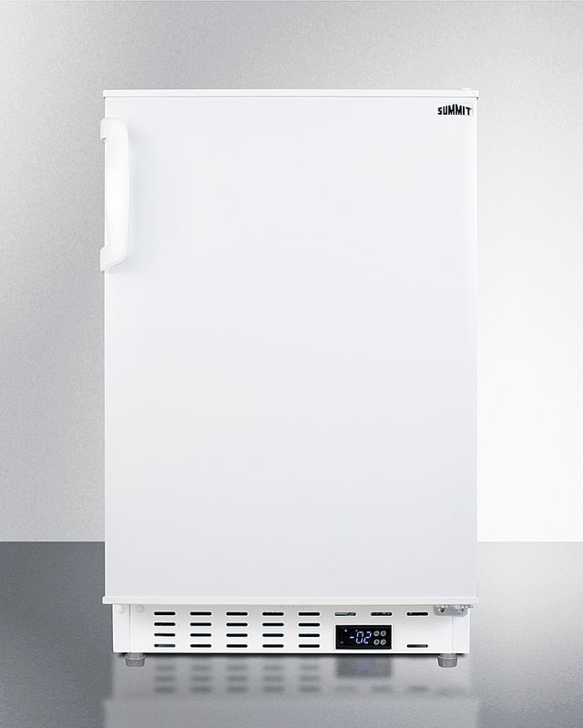 Summit® 2.7 Cu. Ft. White ADA Compliant Built In All Freezer 0