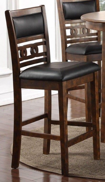 New Classic Furniture Gia Counter Table & 4 Stools-2