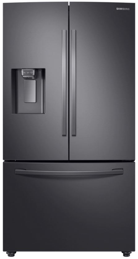 Samsung 22.6 Cu. Ft. Black Stainless Steel French Door Counter Depth Refrigerator